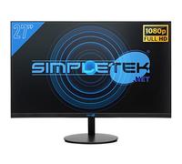 Simpletek Monitor de 27" Full HD Panel IPS WLED | Altavoces integrados VESA 100x100mm HDMI VGA Audio en jack de 3,5mm