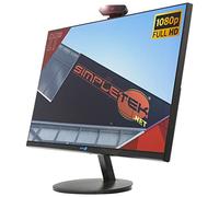 SIMPLETEK - Monitor Full HD | 27 pulgadas IPS | Webcam y audio integrados | HDMI y VGA | VESA (100x100 mm)