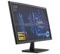 SIMPLETEK - Monitor táctil TN WLED 27" Full HD | HDMI VGA | Altavoces integrados | VESA (100x100 mm)