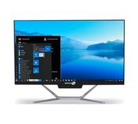 SIMPLETEK Ordenador de sobremesa All In One AIO i5 4200M 2,5 GHz 24" 1080P WiFi HDMI Webcam negro (sin kit ratón ni teclado inalámbrico, 8 GB RAM SSD 480 GB + HDD 500 GB)