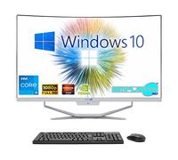 SIMPLETEK - Ordenador todo en uno de 27" curvo Windows 10 | Procesador Core i5 de 12ª generación con tarjeta gráfica RX550 de 4 GB | 16 GB de RAM DDR4 SSD de 960 GB