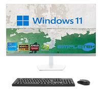 SIMPLETEK - Ordenador todo en uno de 27 pulgadas con pantalla Windows 11 | Core i5 de 12ª generación | Tarjeta gráfica GT730 de 4 GB | 16 GB de RAM DDR4 SSD de 960 GB | Trabajo, Gaming