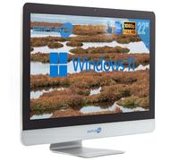 SIMPLETEK Pantalla táctil AiO todo en uno 22" Full HD Core i5 2500T 2.3GHz Windows 11 Pro | 16GB RAM SSD 2TB | Altavoz interno con pantalla táctil con cámara web + ratón y teclado inalámbricos |