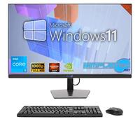 SIMPLETEK - PC All in One 24" FHD 60Hz Core i3 Windows 11 | Tarjeta de vídeo dedicada GTX1660 6GB | 16GB RAM SSD 4TB | Trabajo, Gaming