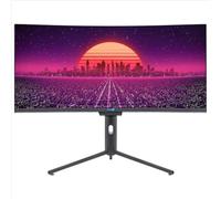 SIMPLETEK - PC All in ONE 34" 4K Wide 165Hz Core i3 Windows 11 Nvidia GT730 4GB Dedicados | 8GB RAM SSD 240GB | Webcam integrada 5MP Gaming Computer WiFi6