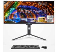 SIMPLETEK - PC All in one 34" Curvo FHD | i7 12ª Gen | Windows 11 Pro | 4GB RAM | 120GB SSD | Webcam Integrada 5MP | WiFi6 y BT 5.2