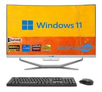 SIMPLETEK - PC All in One con pantalla curva de 24 pulgadas, Core i7, tarjeta gráfica GTX1660 de 6 GB, Windows 11, 64 GB de RAM, SSD de 4 TB, para trabajo, juegos