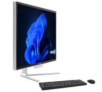SIMPLETEK PC All in One Core i5 hasta 3.20 GHz 4 GB RAM SSD 120 GB Windows 10 Pro | Pantalla 24" FHD Webcam integrada WiFi BT LAN HDMI | Ordenador fijo Casa Oficina Escuela Trabajo