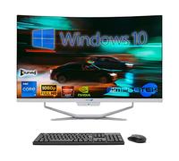 SIMPLETEK - PC All in One Display 27" Curvo Core i7 Tarjeta Video RX550 4GB Windows 10 | 16GB RAM SSD 960GB | Trabajo Gaming