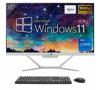 SIMPLETEK - PC All in One Touch 24" | Core i7 | Windows 11 Pro | 16GB RAM SSD 4TB | Webcam 2K | Pantalla táctil