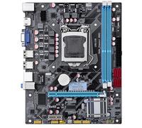 Simpletek - Placa base compatible H55 Intel LGA1156 mATX Chipset H55| 2x DDR3 | PS/2 USB2 USB3 RJ45 | HDMI VGA