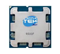 SIMPLETEK - Procesador CPU 9500F - AM5 - Hasta 5.0 GHz - 6 núcleos/12 hilos - Versión Tray sin gráficos integrados - Sin Disipador