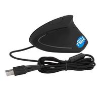 SIMPLETEK - Ratón vertical con cable ergonómico con cable 6D, LED, para juegos y oficina