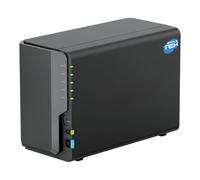 SIMPLETEK - Sistema NAS de 2 Bahías para HDD y SSD de 3,5/2,5 pulgadas con RAM de 2 GB (ampliable a 6 GB), procesador Quad-Core y LAN 2.5 Gigabit