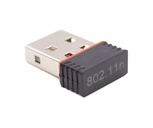 SIMPLETEK Slim Mini WiFi USB antena ordenador fijo portátil 150 Mbps 2.4 GHz dongle nano adaptador inalámbrico inalámbrico universal para Windows 10 7 XP Vista Linux