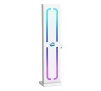 SIMPLETEK - Soporte para tarjeta gráfica GPU blanco ajustable RTX GTX XTX ToolLess Compatible Con PolyChrome Sync Mystic Light Aura RGB Fusion