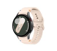 SimpleThings Brazalete deportivo de silicona para Galaxy Watch 7 40 mm 44 mm, pulsera ajustable para Samsung Galaxy Watch 6/5/4/6 Classic/4 Classic/5 Pro Work Out hombres mujeres