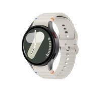 SimpleThings Brazalete deportivo de silicona para Galaxy Watch 7 40 mm 44 mm, pulsera ajustable para Samsung Galaxy Watch 6/5/4/6 Classic/4 Classic/5 Pro Work Out hombres mujeres