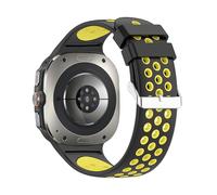 SimpleThings Brazalete deportivo de silicona para Samsung Galaxy Watch 7 Ultra, poroso, impermeable, transpirable, correa de repuesto compatible con Galaxy Watch 7 Ultra 47 mm Hombres Mujeres Work Out