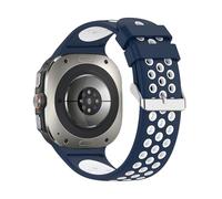 SimpleThings Brazalete deportivo de silicona para Samsung Galaxy Watch 7 Ultra, poroso, impermeable, transpirable, correa de repuesto compatible con Galaxy Watch 7 Ultra 47 mm Hombres Mujeres Work Out
