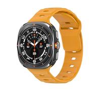 SimpleThings Brazalete deportivo de silicona para Samsung Galaxy Watch Ultra 2025/2024, correa de repuesto porosa transpirable compatible con Galaxy Watch Ultra 2/1 47 mm Hombres Mujeres Work Out