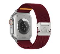 SimpleThings Brazalete deportivo para Apple Watch Ultra 3/2, 49 mm, 46 mm, 45 mm, 44 mm, 42 mm, 41 mm, 40 mm, 38 mm, nailon elástico Sport Loop compatible con iWatch Ultra SE 11 10 9 8 7 6 5 4 3 2 1