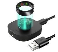 SimpleThings Compatible con el cargador Oura Ring Gen3 para tamaño 6/7/8/9/10/11/12/13, incluye base de carga Smart Ring y cable USB-C