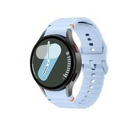SimpleThings Correa deportiva de silicona para Galaxy Watch 7, 40 mm, 44 mm, no Gap ajustable, para Samsung Galaxy Watch 7/6/5/4, hombres y mujeres, resistente al agua, para Work Out, 20 mm, Silicona