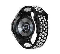 SimpleThings Correa deportiva de silicona para Galaxy Watch 7/6/5/4 40 mm 44 mm pulsera no gap para Samsung Galaxy Watch 6 4 Classic/5 Pro 45 mm banda hombre mujer