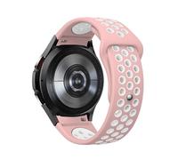 SimpleThings Correa deportiva de silicona para Galaxy Watch 7/6/5/4 40 mm 44 mm pulsera no gap para Samsung Galaxy Watch 6 4 Classic/5 Pro 45 mm banda hombre mujer