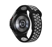 SimpleThings Correa deportiva de silicona para Galaxy Watch 7/6/5/4 40 mm 44 mm pulsera no gap para Samsung Galaxy Watch 6 4 Classic/5 Pro 45 mm banda hombre mujer