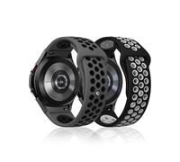 SimpleThings Correa deportiva de silicona para Galaxy Watch 7/6/5/4 40 mm 44 mm pulsera no gap para Samsung Galaxy Watch 6 4 Classic/5 Pro 45 mm banda hombre mujer