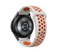 SimpleThings Correa deportiva de silicona para Galaxy Watch 7/6/5/4 40 mm 44 mm pulsera no gap para Samsung Galaxy Watch 6 4 Classic/5 Pro 45 mm banda hombre mujer