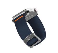 SimpleThings Correa elástica deportiva para Apple Watch de 38 mm, 40 mm, 41 mm, 42 mm, 44 mm, 45 mm, 46 mm, correa deportiva de tela de nailon compatible con iWatch Series SE 10 9 8 7 6 5 4 3 2 1