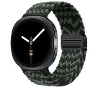 SimpleThings Correa magnética trenzada compatible con Galaxy Watch 8/8 Classic, banda elástica de nailon para Samsung Galaxy Watch 8 40 mm 44 mm/8 Classic 46 mm, para hombres y mujeres, Galaxy 8/8