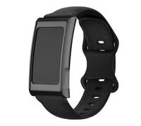 SimpleThings Correa para Amazfit Helio Strap, 22 mm, de silicona, con marco de metal, correa de repuesto suave y transpirable, compatible con Amazfit Helio Core