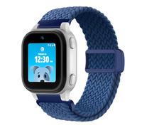 SimpleThings Correa trenzada compatible con AT&T amiGO Jr Watch, correas de nailon elástico suave con hebilla ajustable fácil (capa azul)