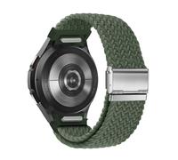 SimpleThings One-Click No Gap - Pulsera trenzada compatible con Samsung Galaxy Watch 7/6/5/4 (40 mm, 44 mm) / 5 Pro 45 mm/6 4 Classic (47 mm, 43 mm, 42 mm, 46 mm), para hombres y mujeres, Mediano a