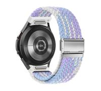 SimpleThings One-Click No Gap Pulsera trenzada compatible con Samsung Galaxy Watch 7/6/5/4 (40 mm 44 mm)/5 pro 45 mm/6 4 Classic (47 mm 43 mm/42 mm 46 mm) para hombres y mujeres