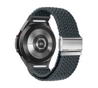 SimpleThings One-Click No Gap Pulsera trenzada compatible con Samsung Galaxy Watch 7/6/5/4 (40 mm 44 mm)/5 pro 45 mm/6 4 Classic (47 mm 43 mm/42 mm 46 mm) para hombres y mujeres