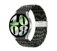 SimpleThings One-Click No Gap Pulsera trenzada compatible con Samsung Galaxy Watch 7/6/5/4 (40 mm 44 mm)/5 pro 45 mm/6 4 Classic (47 mm 43 mm/42 mm 46 mm) para hombres y mujeres