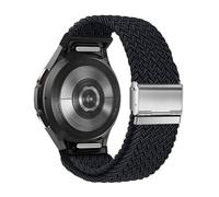 SimpleThings One-Click No Gap Pulsera trenzada compatible con Samsung Galaxy Watch 7/6/5/4 (40 mm 44 mm)/5 pro 45 mm/6 4 Classic (47 mm 43 mm/42 mm 46 mm) para hombres y mujeres