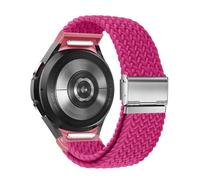 SimpleThings One-Click No Gap Pulsera trenzada compatible con Samsung Galaxy Watch 7/6/5/4 (40 mm 44 mm)/5 pro 45 mm/6 4 Classic (47 mm 43 mm/42 mm 46 mm) para hombres y mujeres