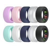 SimpleThings Protector de Anillo Inteligente Compatible con Oura Ring Gen4/3, RingConn Gen2 1/Samsung Galaxy, Funda Protectora de Silicona Resistente a los arañazos