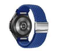 SimpleThings Pulsera trenzada One Click No Gap compatible con Samsung Galaxy Watch 7/6/5/4 (40 mm 44 mm), Galaxy Watch 5 Pro 45 mm, Galaxy Watch 6/4 Classic (47 mm, 43 mm, 42 mm, 46 mm) para hombres y