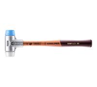 Simplex 3117.030 - Martillo (TPE-soft y superplástico, carcasa de aluminio y mango de madera de alta calidad, diámetro de 30 mm)