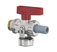 KFE-Válvula De Bola Simplex 1/2' AG Con Mango De Metal F10638 - KFE-KH - D SV