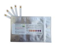 Simplexhealth Metales Pesados Agua Test Tiras. a Combinado Test para Plancha, Cobre, Cobalto, Cinc ,Cadmio, Níquel, PLOMO, Mercury (5 Tiras para Tests)