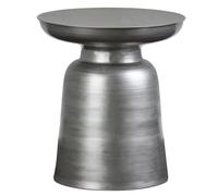 Simpli Home Toby Contemporary Round - Mesa de Acceso (17 Pulgadas de Ancho, Metal)