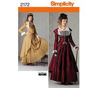 Simplicity 2172 R5 - Patrones de Costura (Disfraces para Mujer, Tallas 40 a 48)